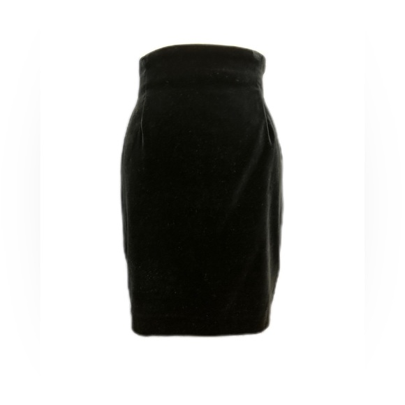 Vintage Banana Republic Velvet Skirt - Picture 1 of 7
